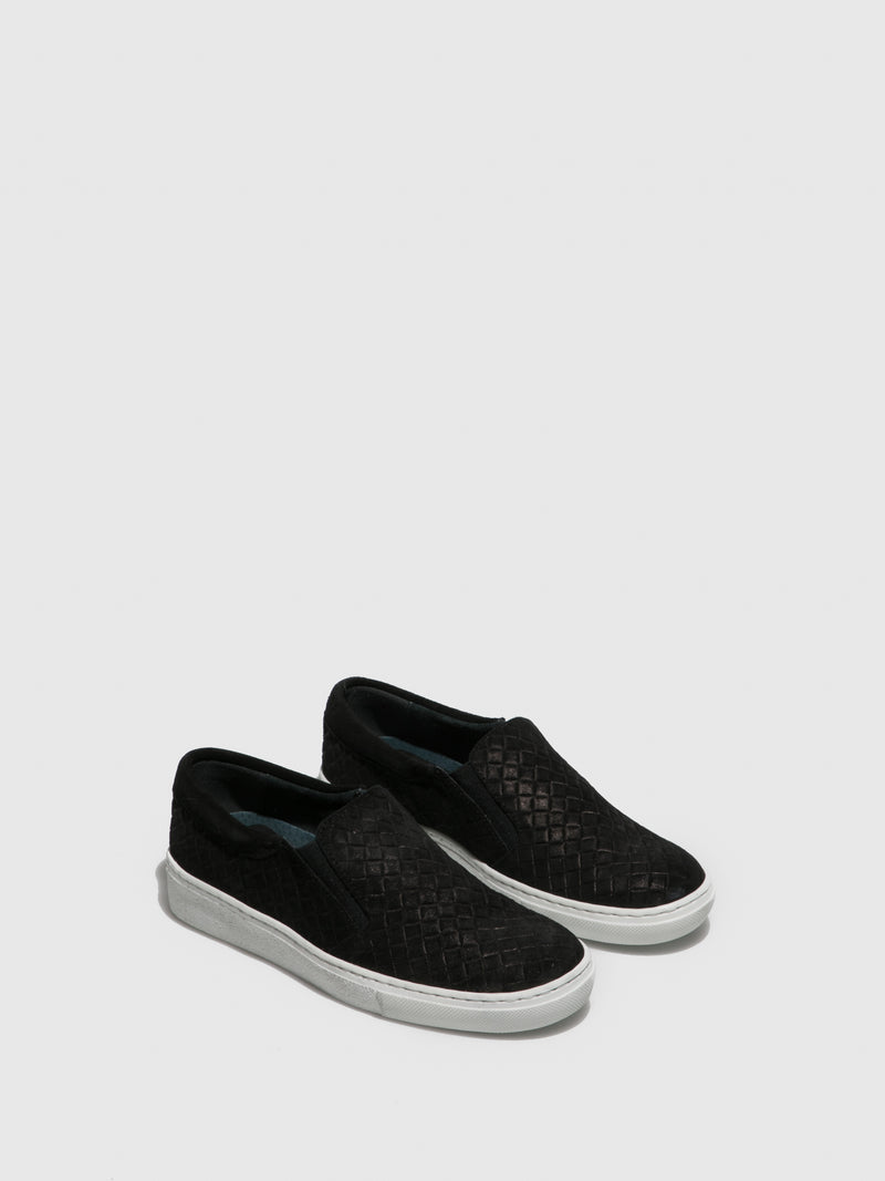 Sotoalto Black Slip-on Trainers