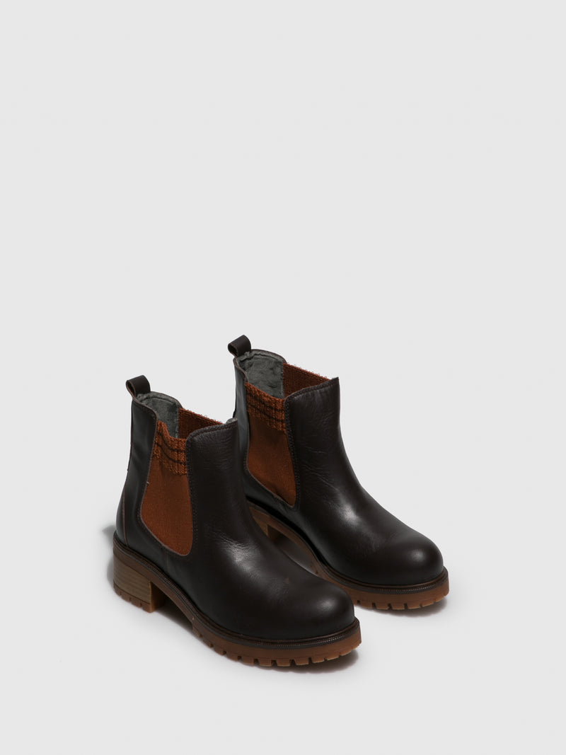 Sotoalto Brown Chelsea Ankle Boots