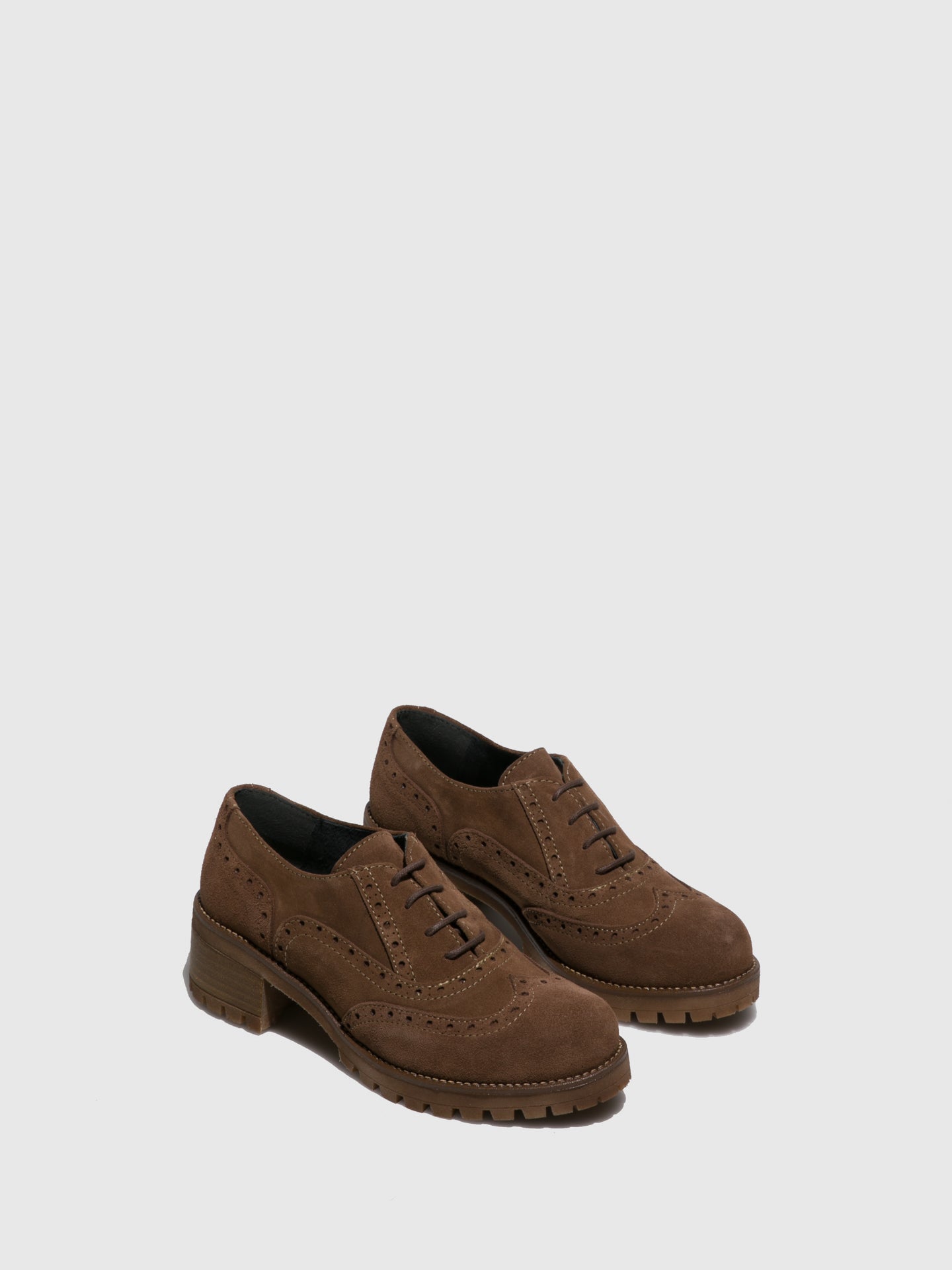 Sotoalto Taupe Lace-up Shoes