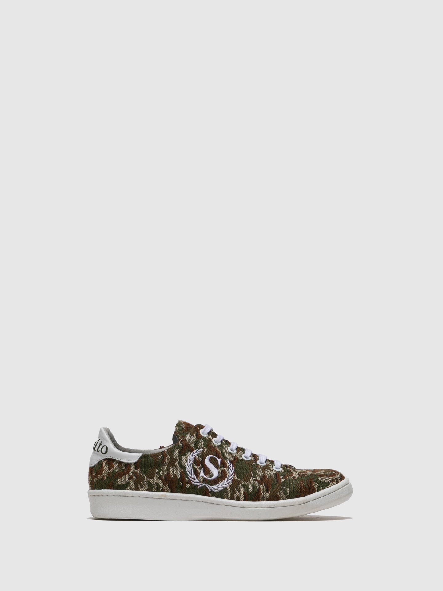 Sotoalto Khaki Lace-up Trainers