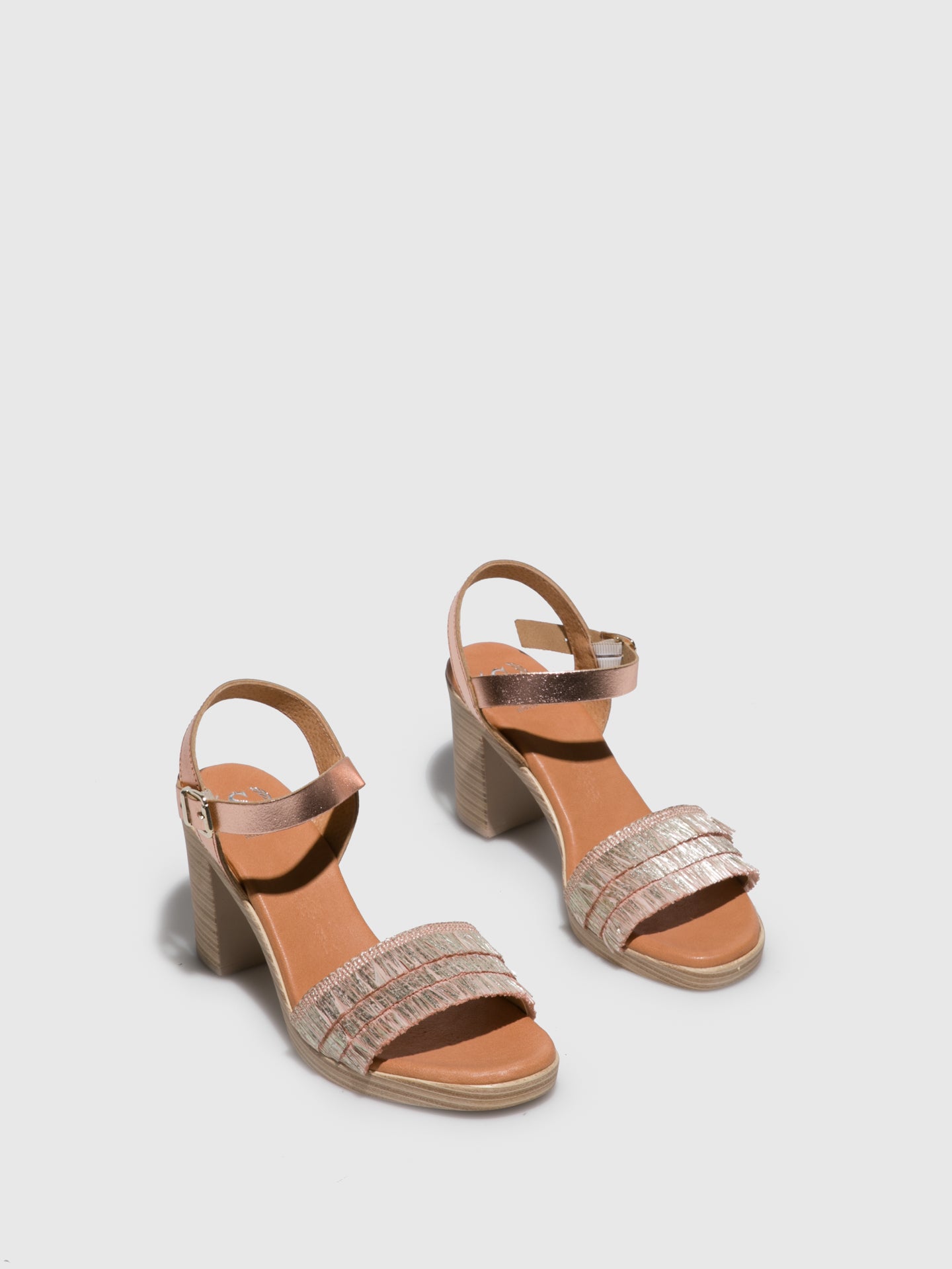 Sotoalto Pink Round Toe Sandals