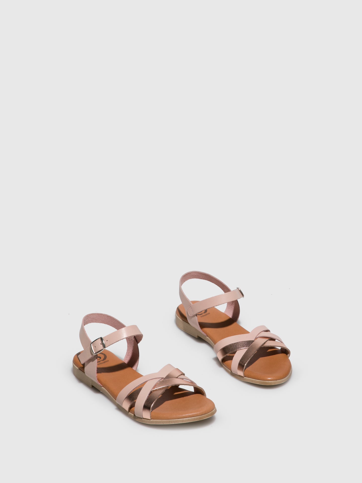 Sotoalto Pink Buckle Sandals