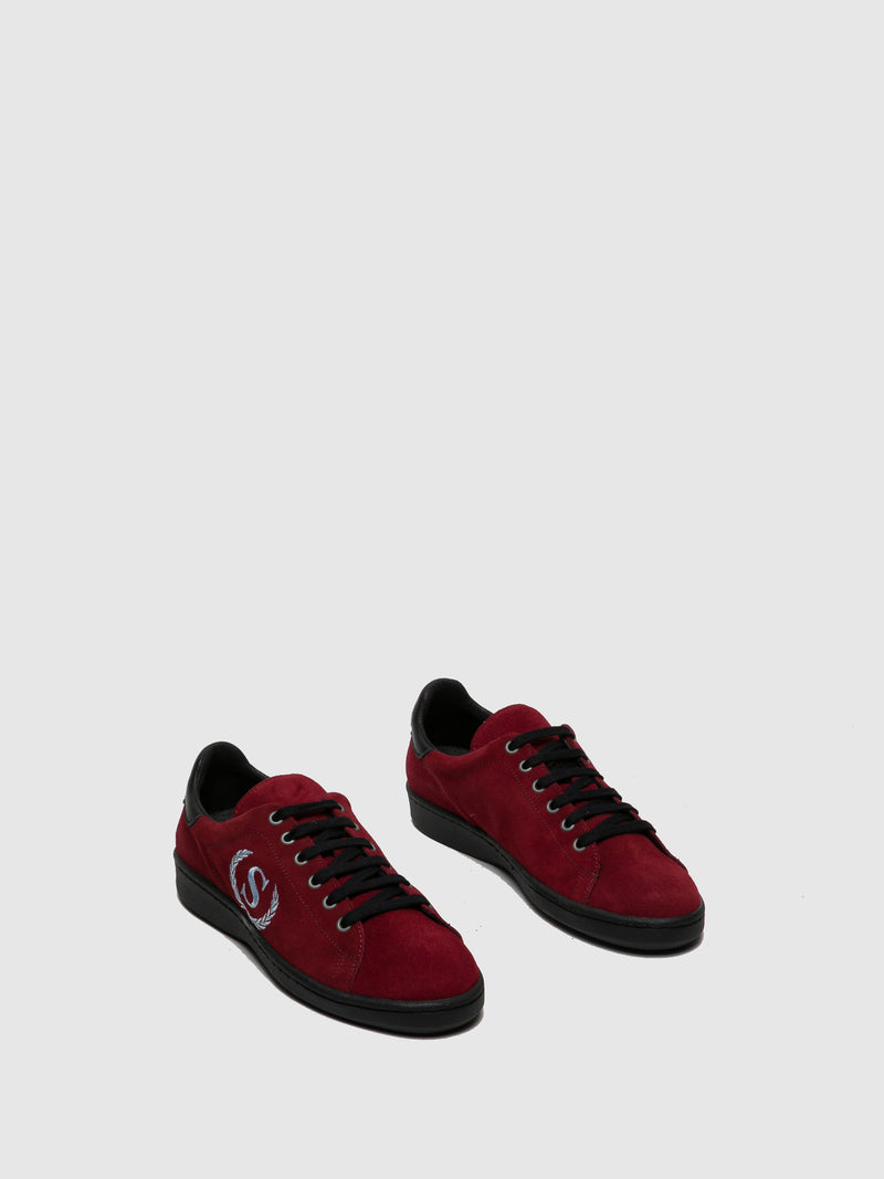 Sotoalto DarkRed Lace-up Trainers