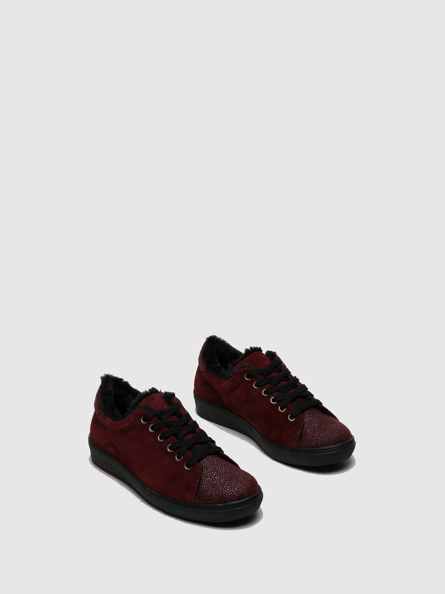 Sotoalto DarkRed Lace-up Trainers