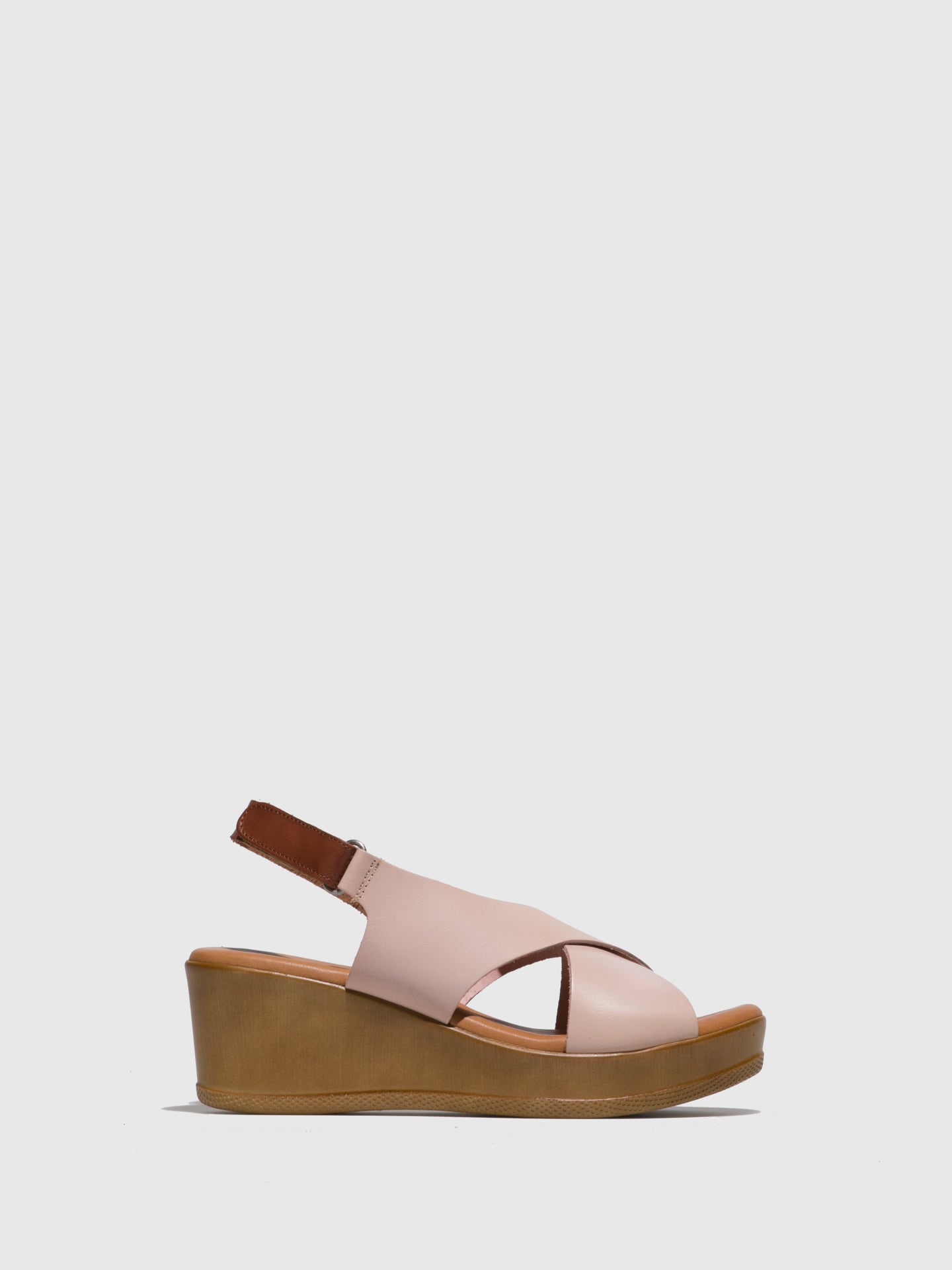 Sotoalto Beige Wedge Sandals