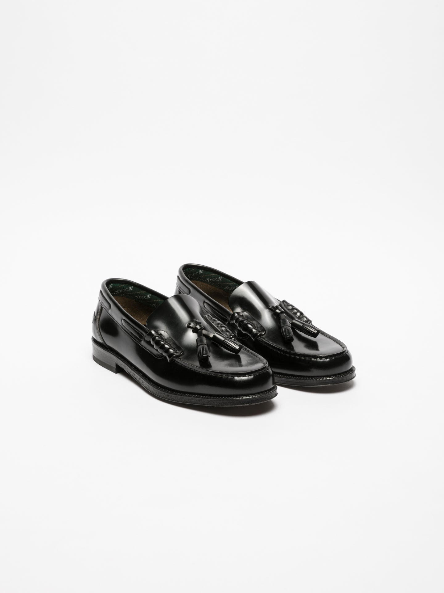 Yucca Black Loafers Shoes