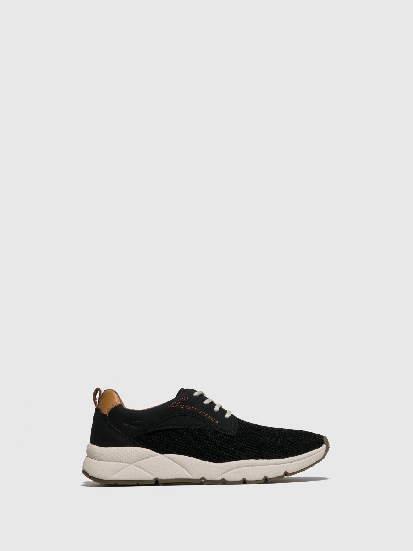 Camel Active Black Lace-up Trainers