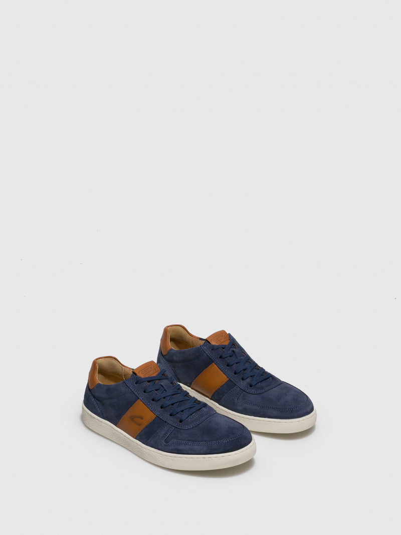 Camel Active Blue Lace-up Trainers