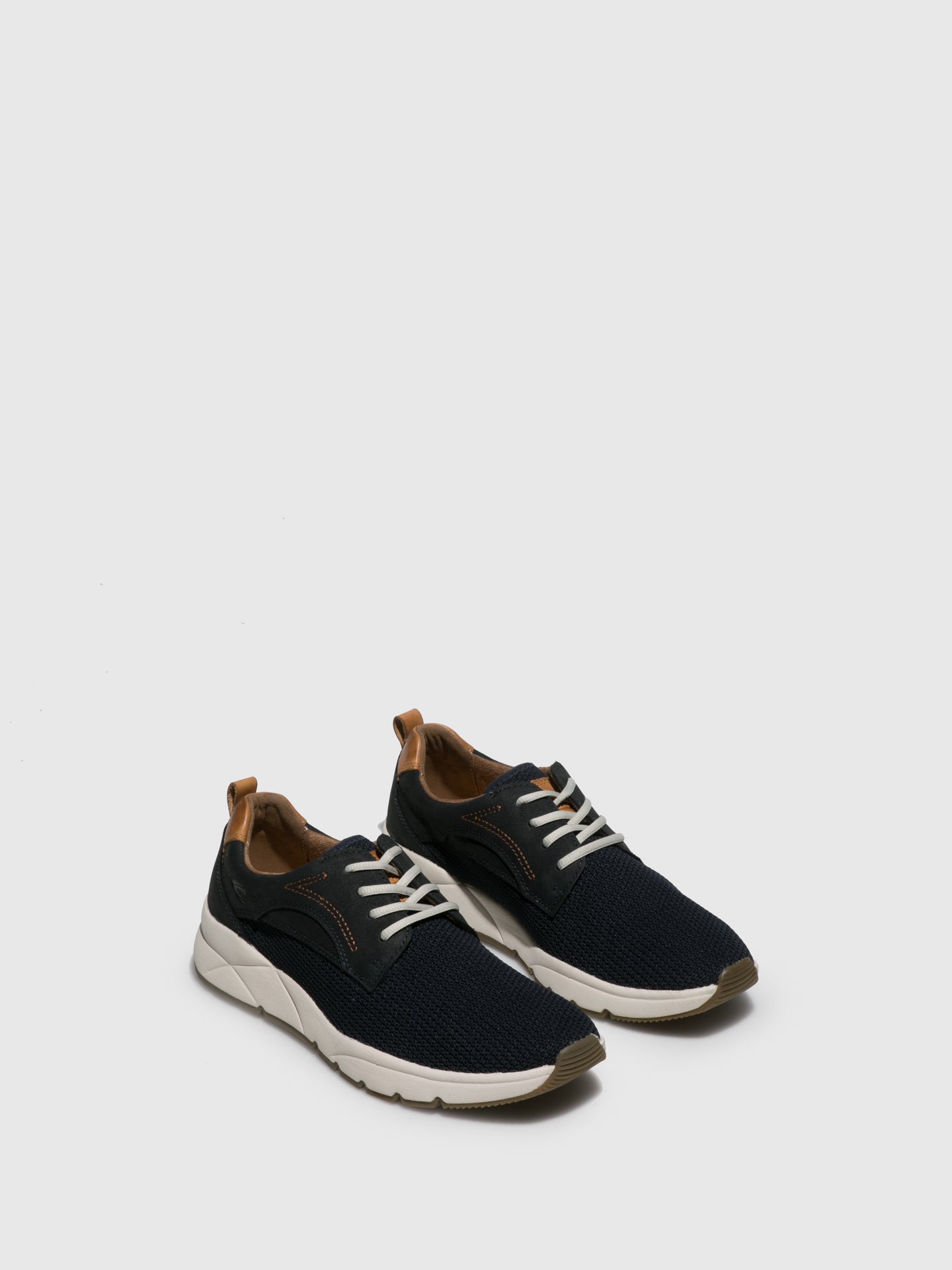 Camel Active Navy Lace-up Trainers